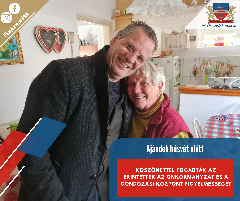 Köszönettel fogadták az ajándékcsomagot