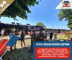 A Bátaszék-Dombóvár vasútvonal 150 éves jubileumát ünnepelték