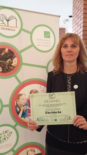 Ökoiskola címmel büszkélkedhet a Vörösmarty