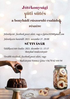 Süti sütéssel is lehet segíteni
