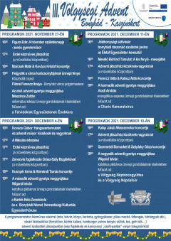 Színes programokkal készülünk az adventi forgatagra