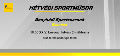 Újabb teremtorna a sportcsarnokban