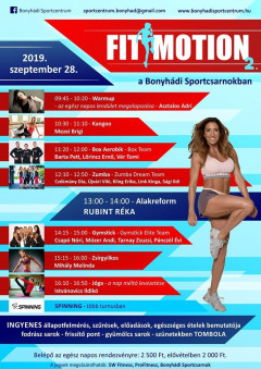 Szombaton FitMotion!