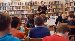 Remek volt az interaktív óra a könyvtárban