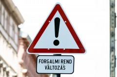 Forgalmi rend változás a Táncsics utcában