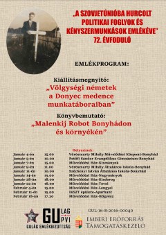 Az emlékév alkalmából több településen is látható lesz a vándorkiállítás