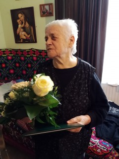 Rózsika néni megköszönte a polgármester figyelmességét