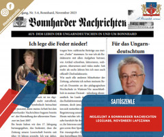 Megjelent a Bonnharder Nachrichten novemberi lapszáma