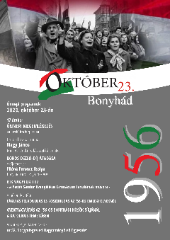 Nagy János államtitkár mond ünnepi beszédet október 23-án