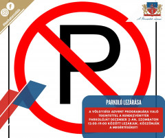 Szombaton déltől zárva lesz a rendezvénytér parkolója