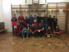 A pályán kívül is bizonyítottak a BVLC focistái