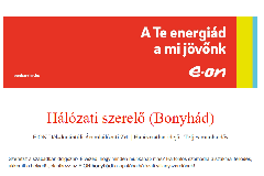 E.ON álláshirdetés - hálózati szerelő munkakör