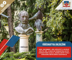 Vörösmarty Mihályra emlékezünk