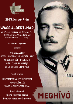 Wass Albertre emlékezünk január 7-én